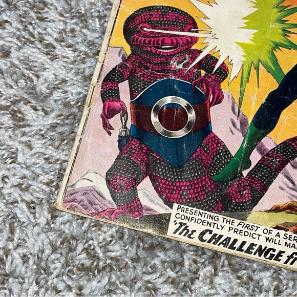 VINTAGE 1961 DC COMICS Green Lantern 1st 5700 AD Story Silver Age #8 - Picture 5 of 10